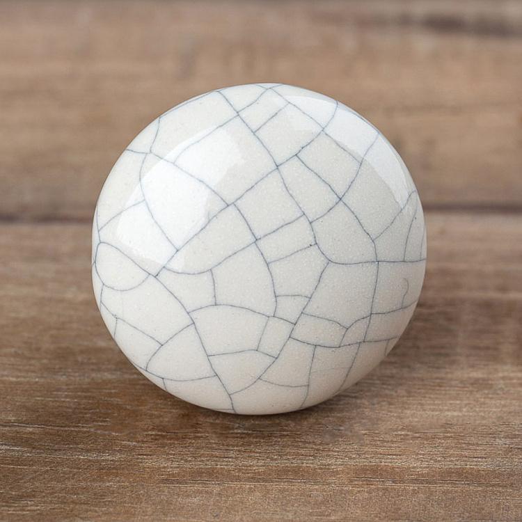 Мебельная ручка-кнопка Винтаж с коротким винтом Vintage Knob With Short Screw